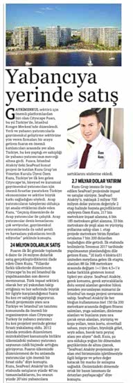 Hürriyet-Yabancıya yerinde satış